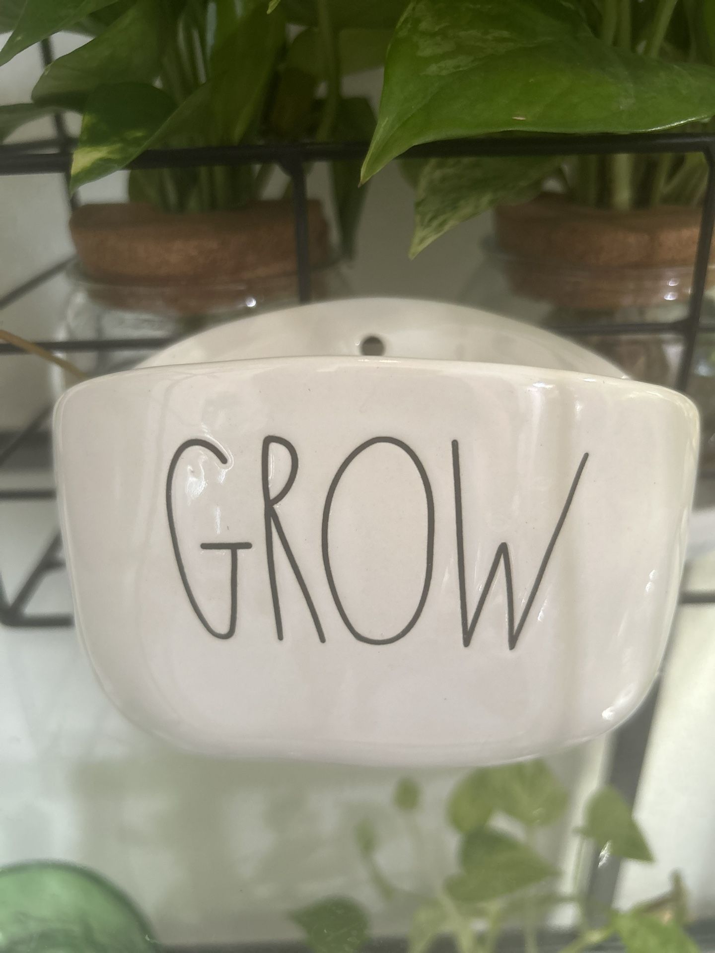 Rae Dunn Plant/Flower Wall Pocket $12