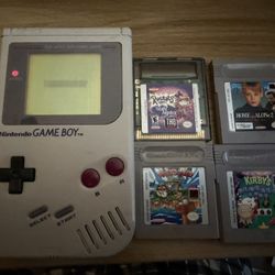 Original Gameboy And Games