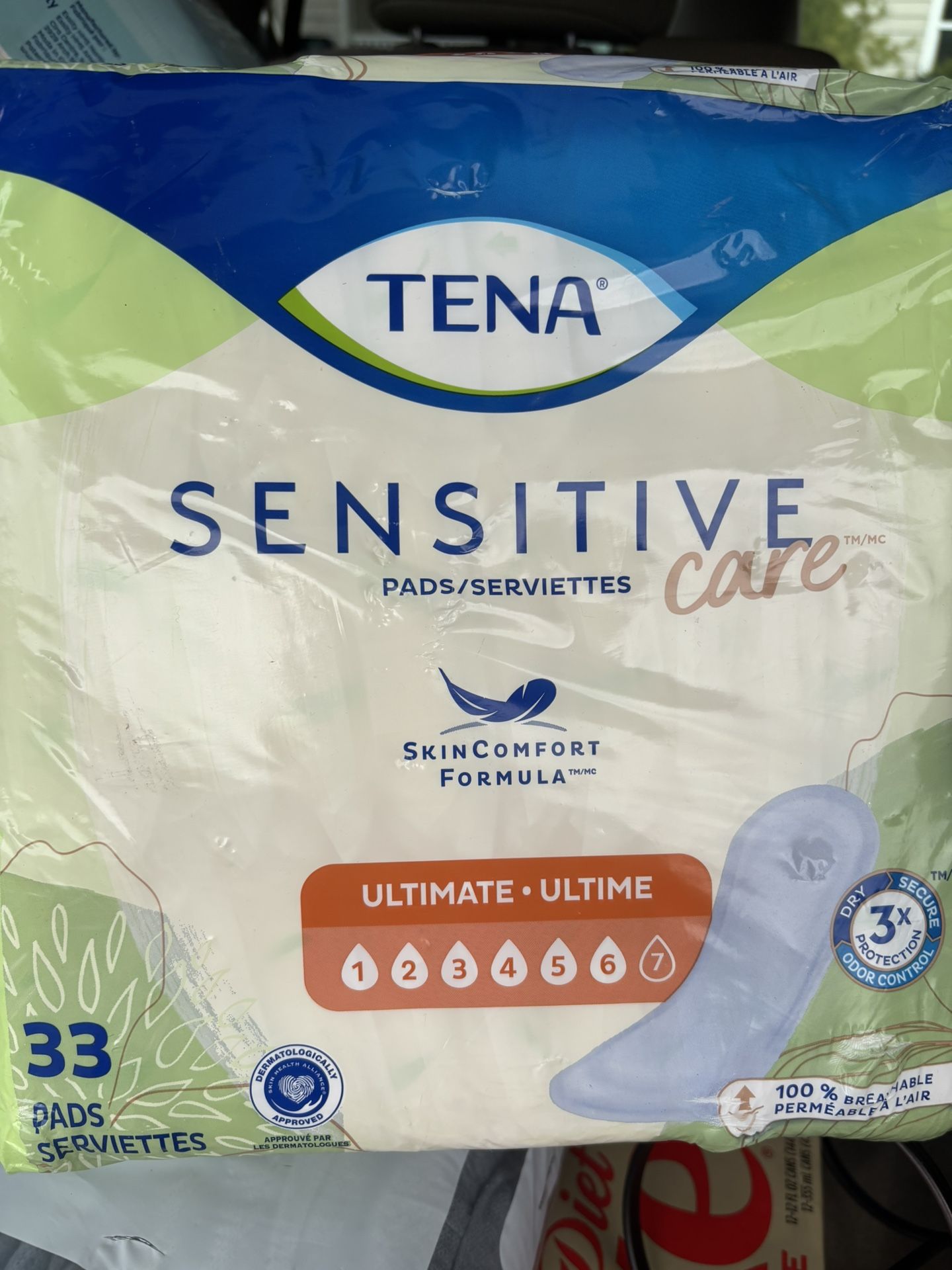 Tena Sensitive Care Pads