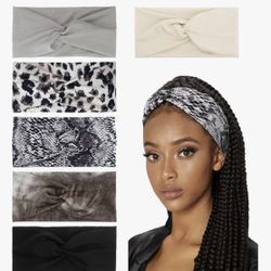 Ear Warmer Winter Running Headbands Set of 6 New, Open Package