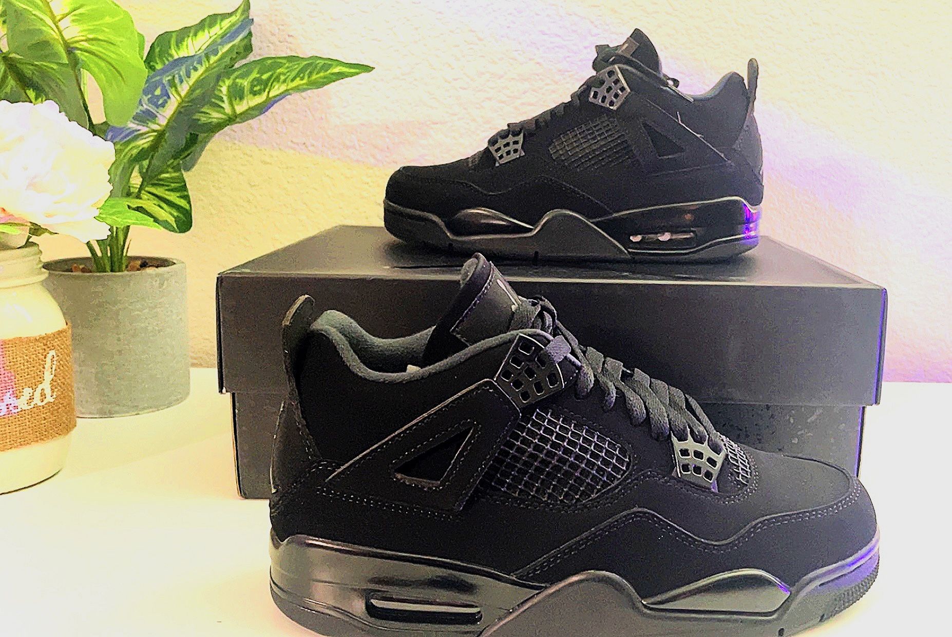 Black cat Jordan 4s Authentic With Receipt for Sale in Fresno, CA OfferUp