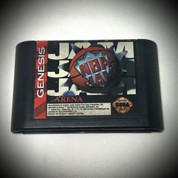 NBA Jam (Sega Genesis) - Authentic & Tested - Working!