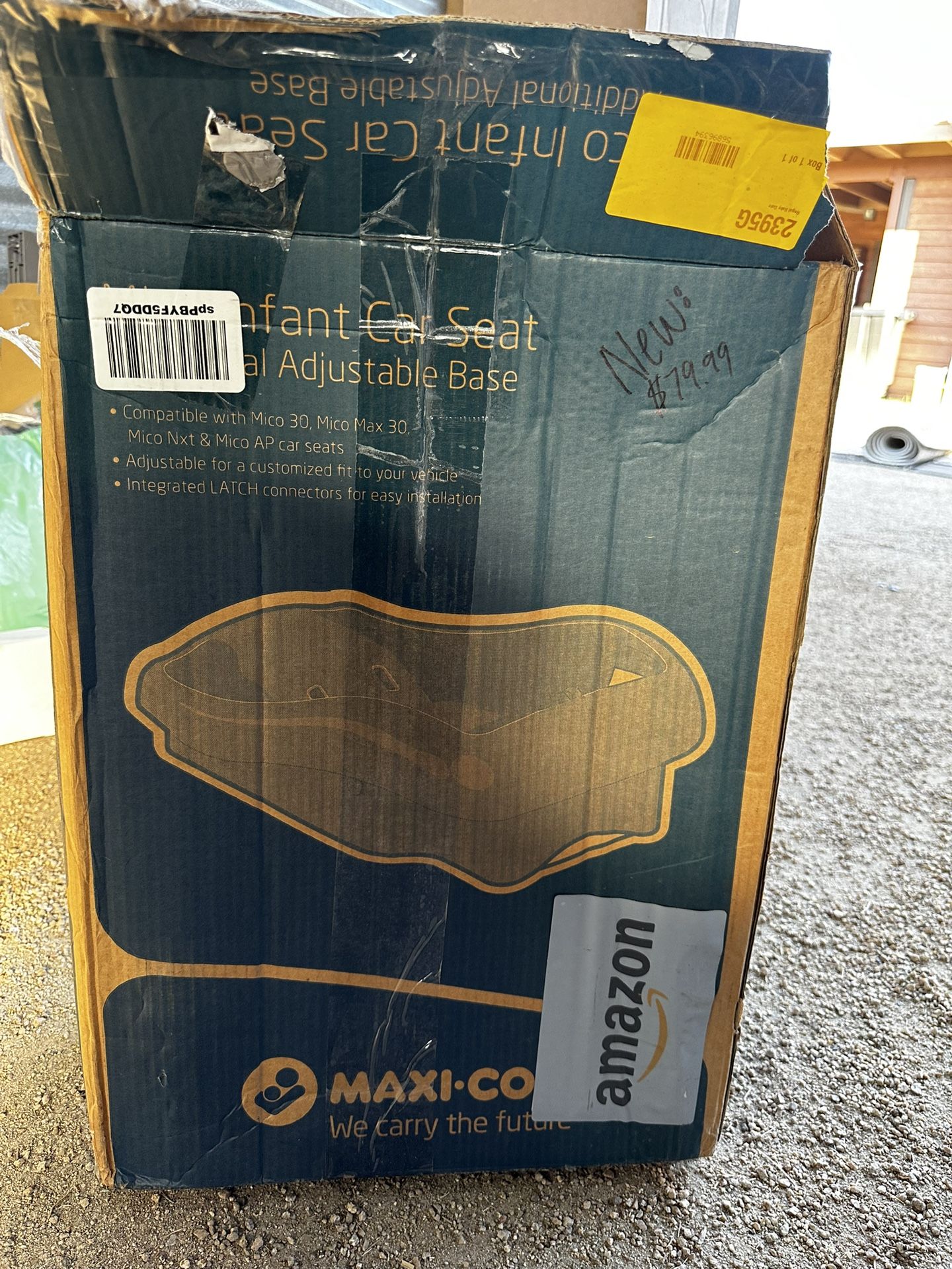 Maxi-Cosi Mico Stand-Alone Infant Car Seat Base, Black, One Size - Car Seat Accessories for Babies