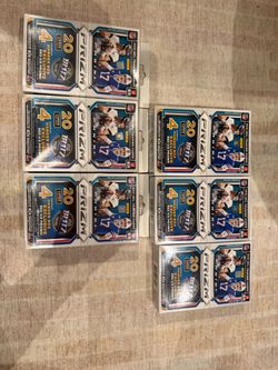 2021 Panini Prizm NFL Football Cards Hanger Box Red Ice Prizm New Factory Sealed