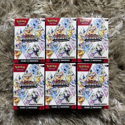 Prismatic Evolutions Booster Bundle Pokemon Cards 