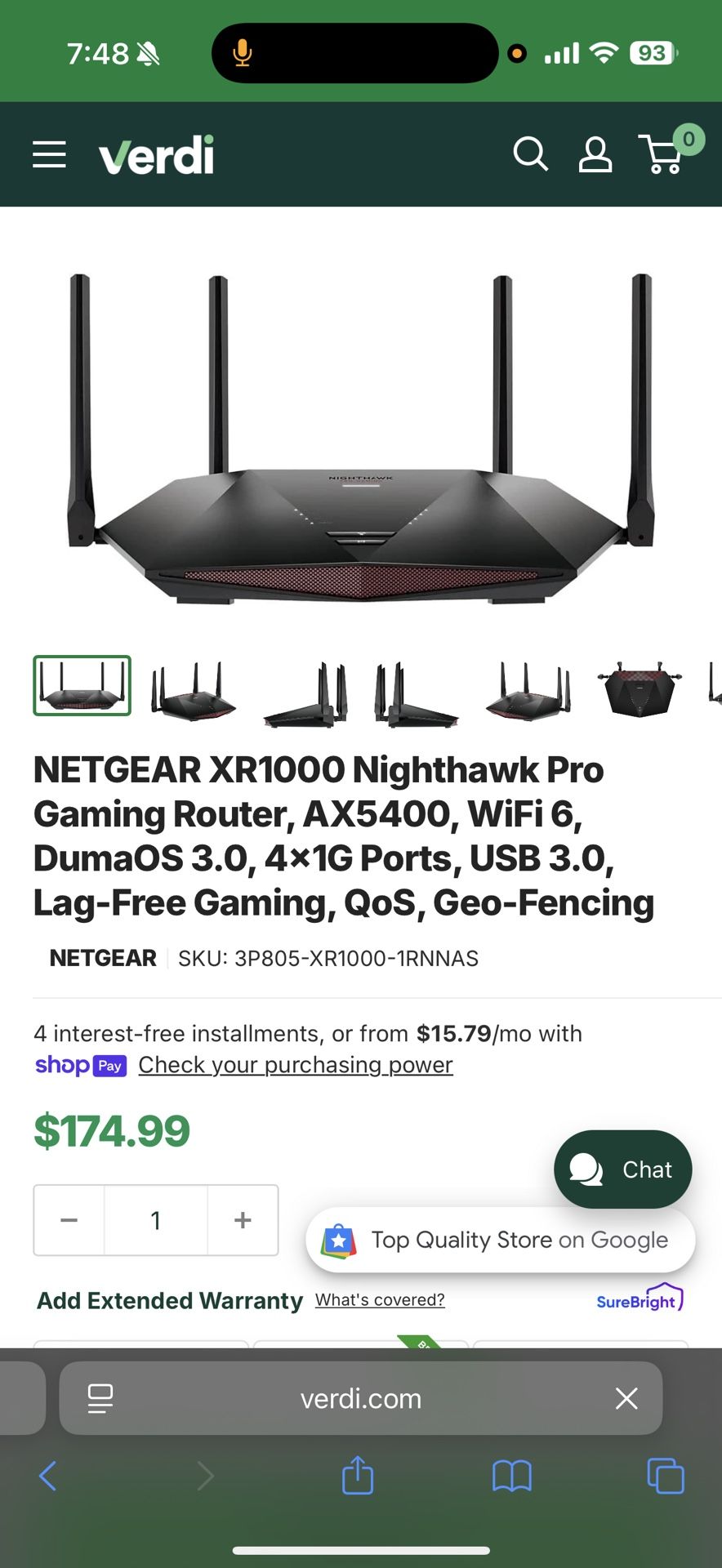 Netgear Nighthawk Xr1000