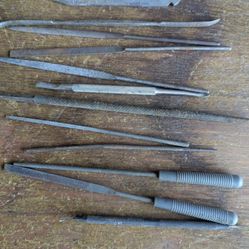 Lot Of 12 Various Metal Files