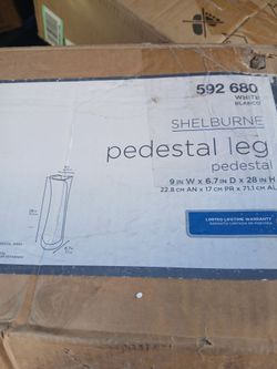 Glacier pedestal