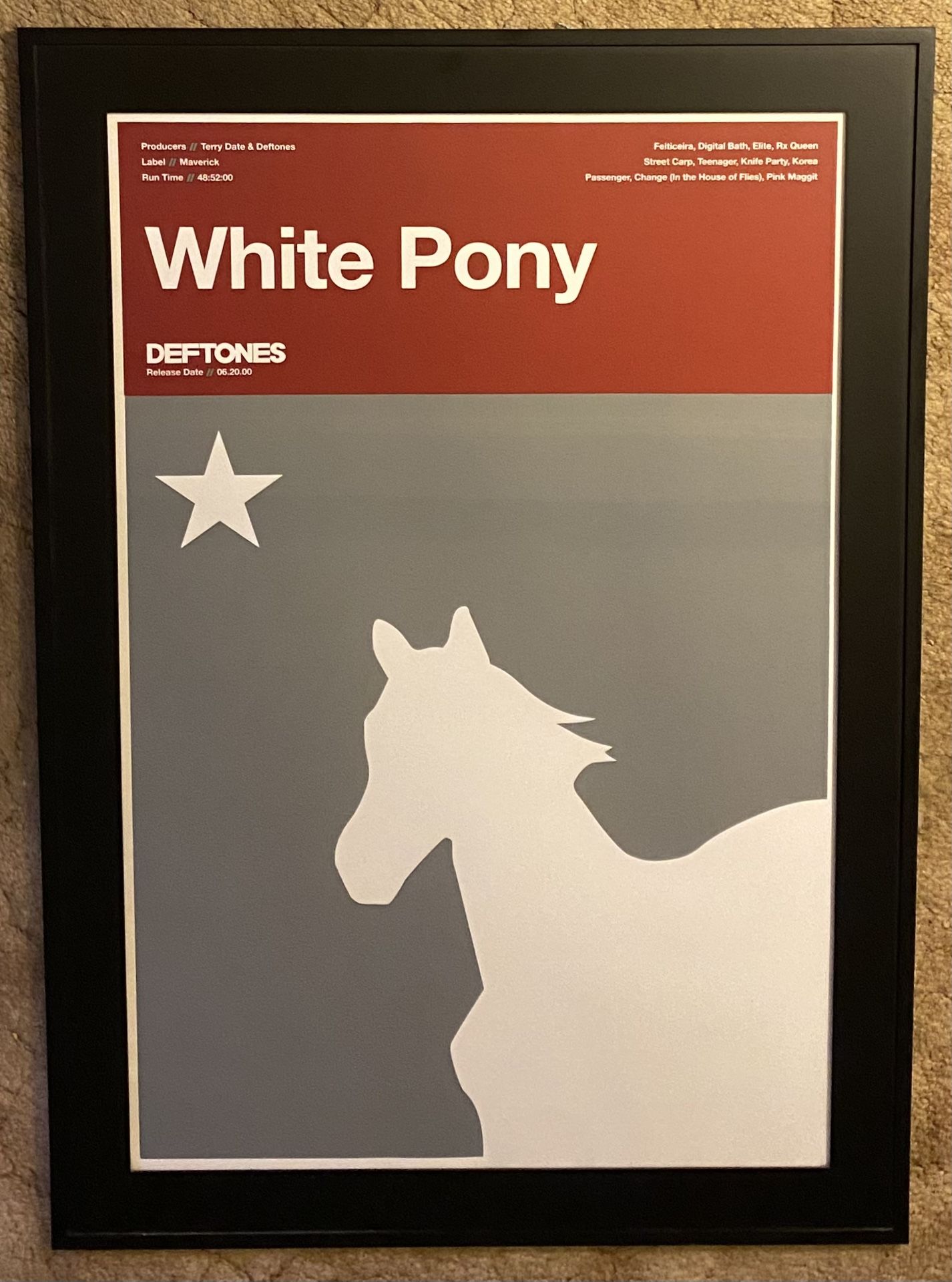 DEFTONES Serigraph Poster