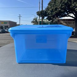 1 Plastic Beam Storage Container 13 3/4 W x 18 L x 11  1/8 H