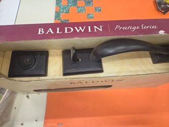 Baldwin Prestige Series Pistoia Handleset Venetian Bronze SmartKey