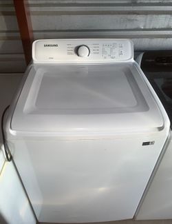 White Samsung Washer