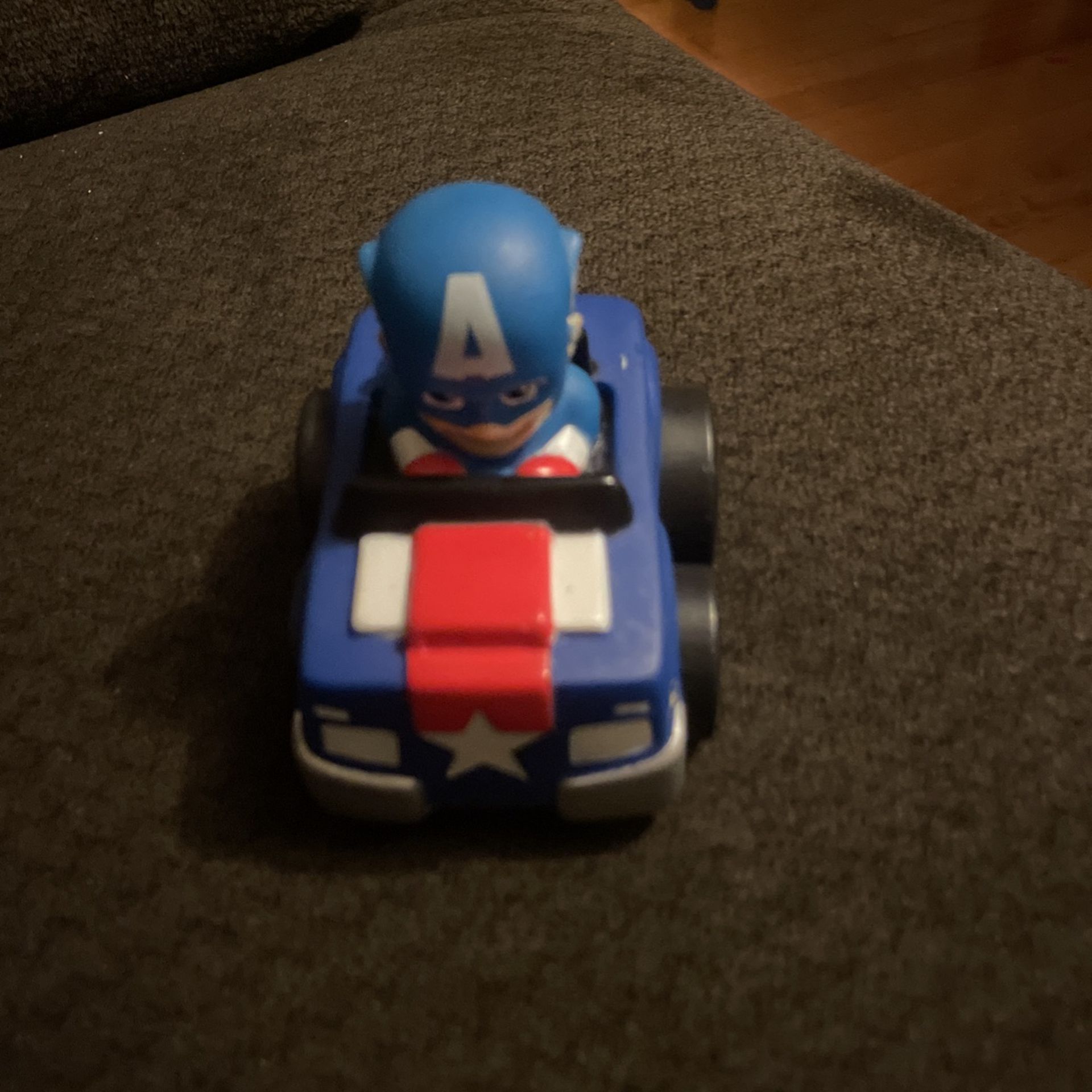 Captain America In Car