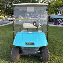 2003 EZ Go Gas Golf Cart 