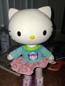 Hello kitty vinyl Doll 12"