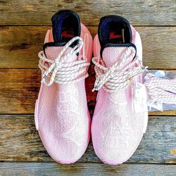 Pharrell Williams x Adidas NMD Hu Pharrell Pink 8.5