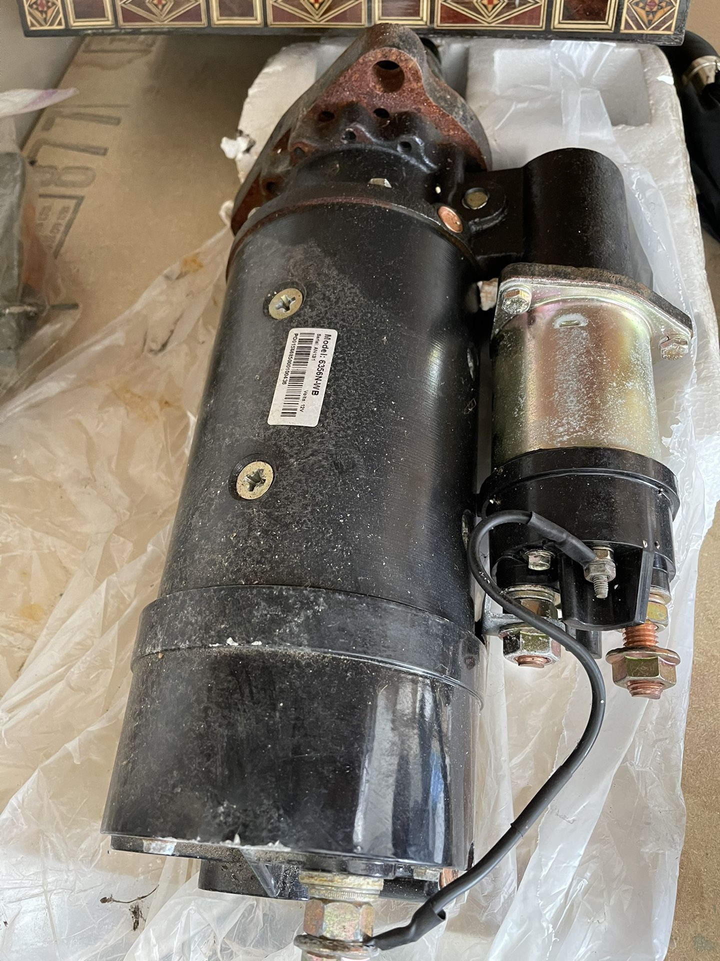 Starter truck never used