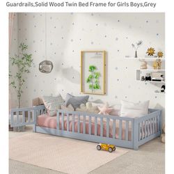 Twin Montessori Bed For Toddler 