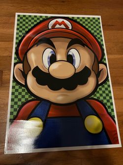 Super Mario Nintendo Art Print Graphic Poster