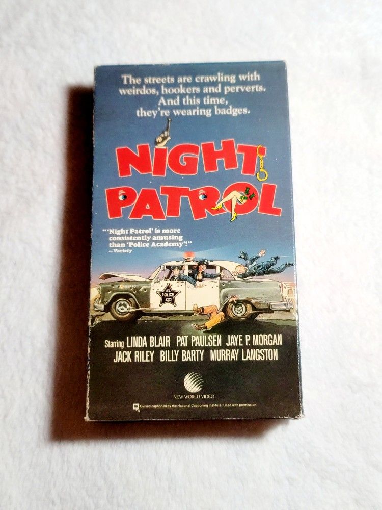 Night Patrol VHS (1984) OOP