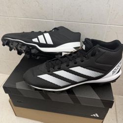 black and white adidas Adizero Impact.2 football cleats