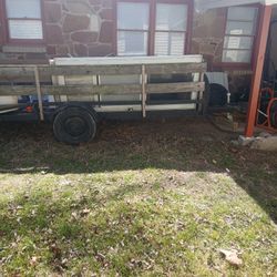 4×12 Single Axel Trailer