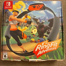 Nintendo Switch Ring Fit Adventure game