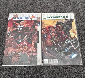 Marvel Comics Lot – Ultimate New Ultimates #1 & Avengers #2 – 2010