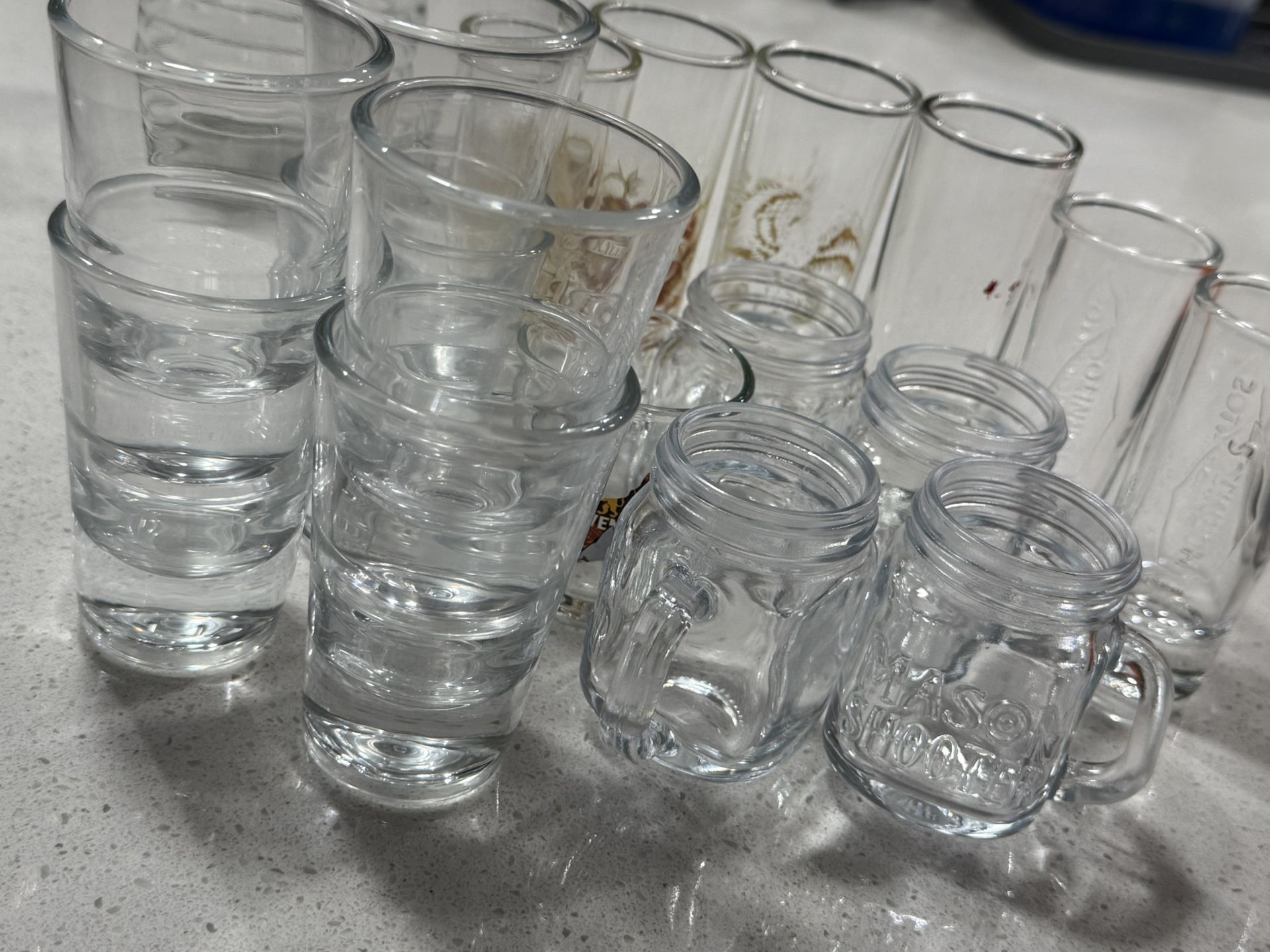Shot glasses