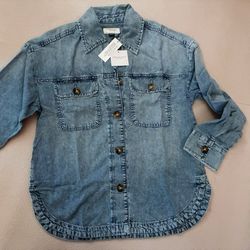American Eagle Outfitters Denim Top