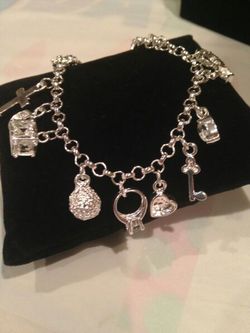925 sterling silver charm bracelet