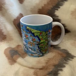 Vintage PCF Florida Collection Series State Coffee Tea Mug Souvenir 1981