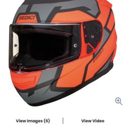 SEDICI Strada 3 Primo Ritmo Helmet Matte Red/Grey size S