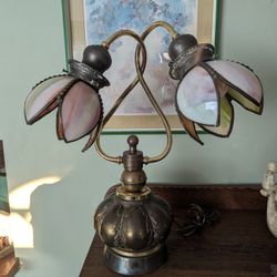 Stag Glass Lamp 