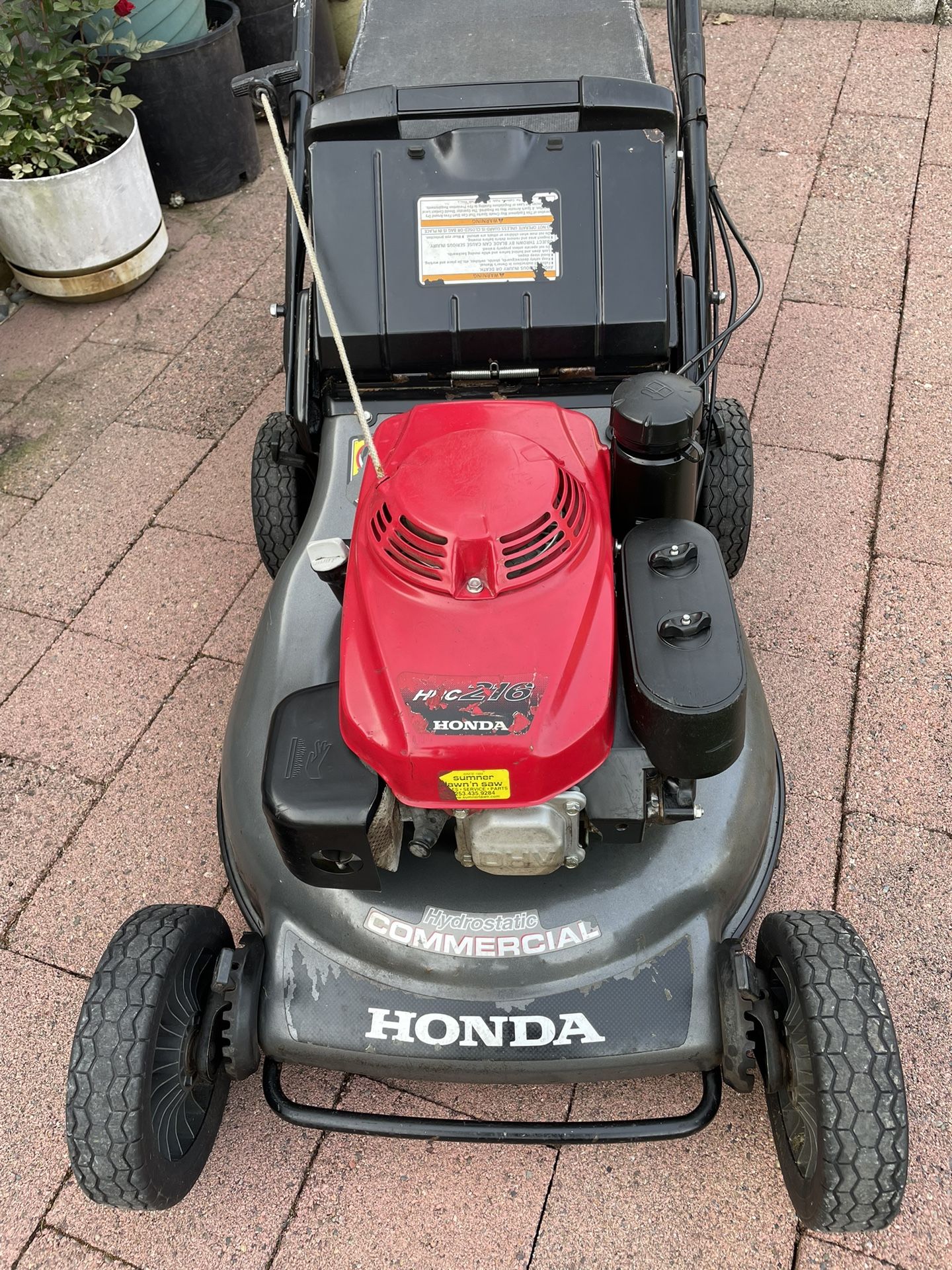 Honda Hrc216 Commercial Lawn Mower for Sale in Seattle, WA OfferUp