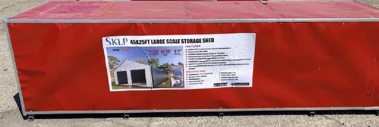 New Galvanized Metal Garages, Sheds & Carports
