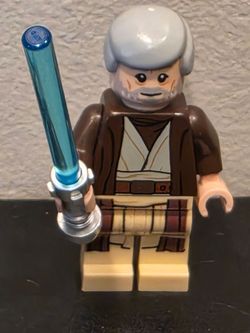 LEGO Obi-Wan Kenobi Minifigure sw0(contact info removed)9 75(contact info removed)2 Star Wars