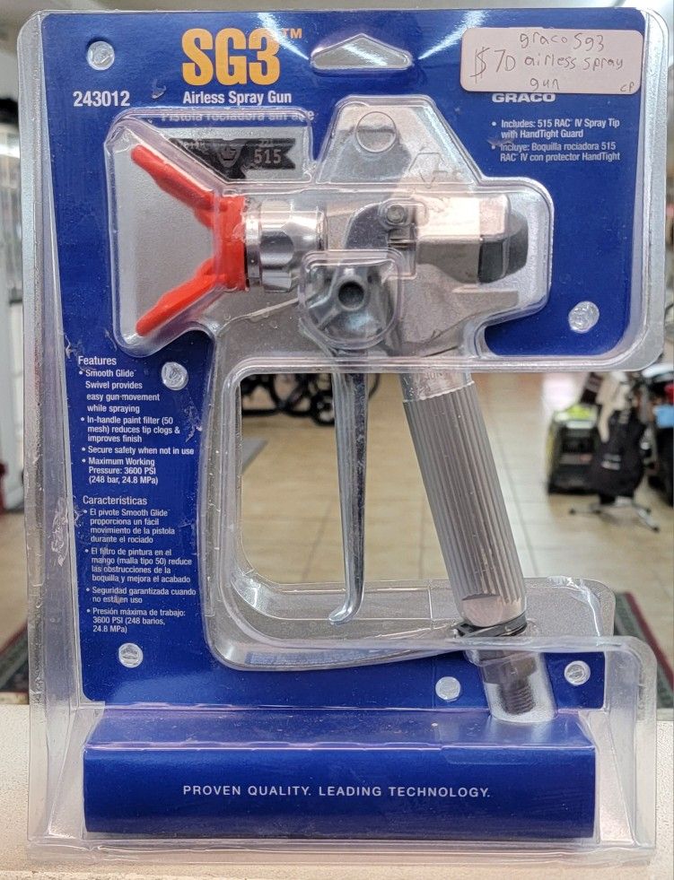 Graco SG3 Airless Spray Gun for Sale in Clearwater, FL OfferUp