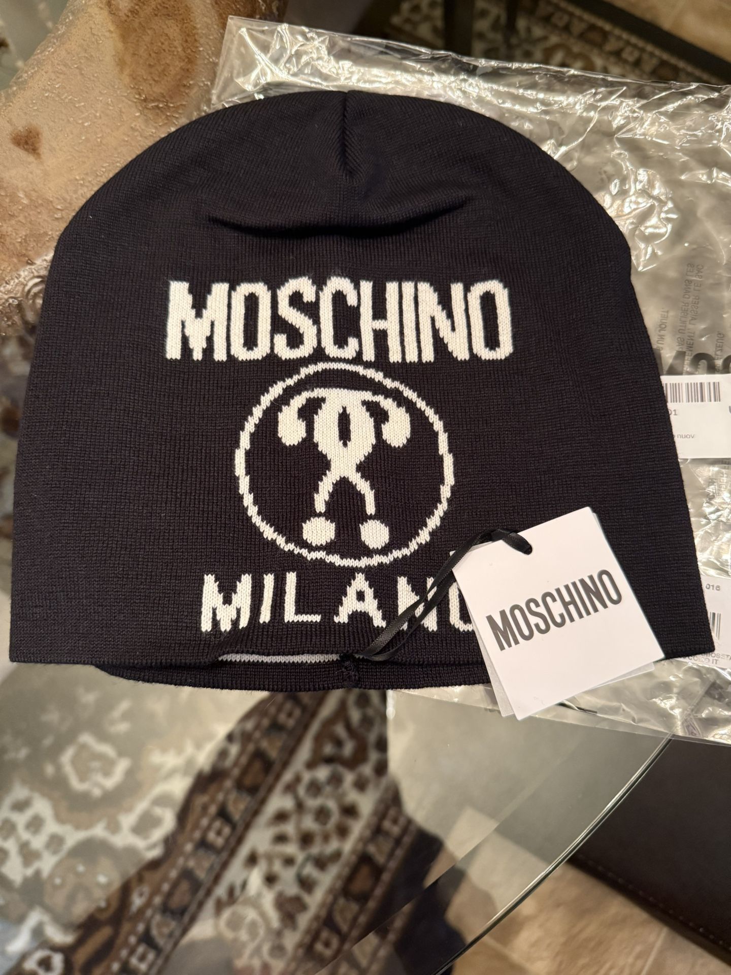Moschino beanie from European store 