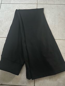 Flare black leggings