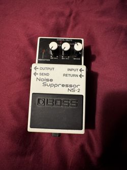 BOSS Noise Suppressor NS-2 Guitar Pedal