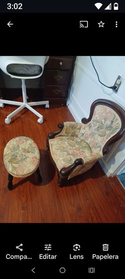 Sillón Y Otoman Pequeño