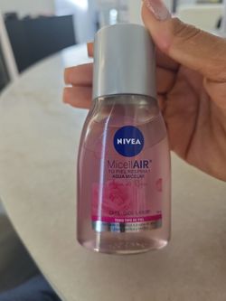 Nivea makeup remover with rose water