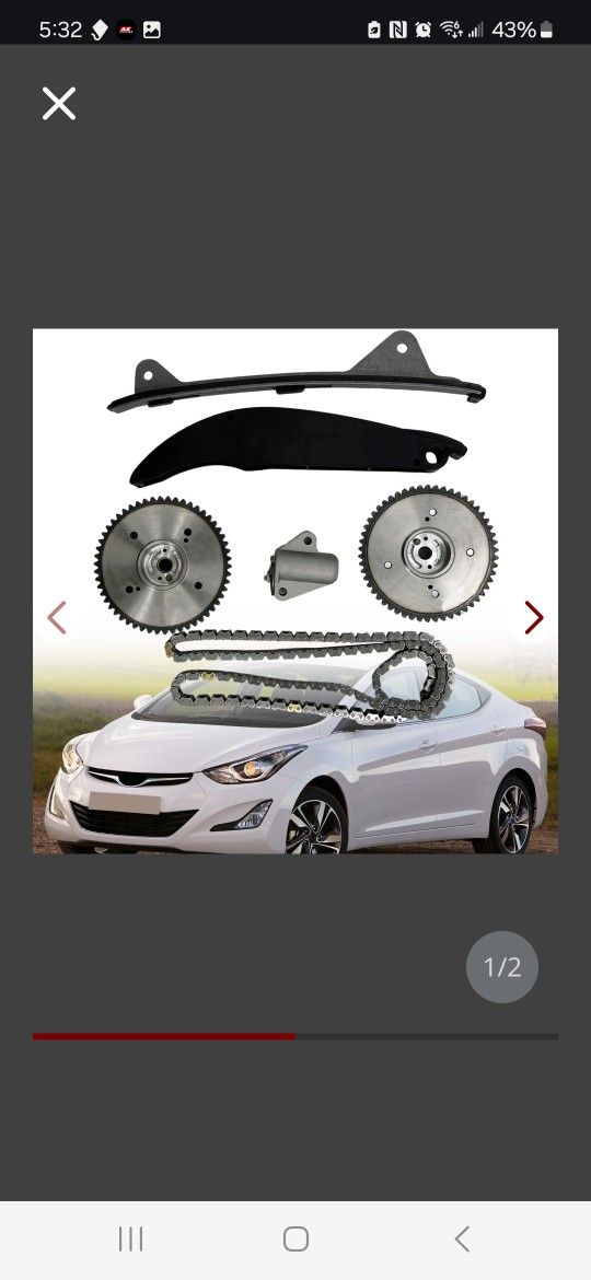 Timing Chain Kit VVT Gear