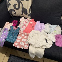 EXCELLENT CONDITION INFANT BABY GIRL SIZE 6 MONTHS CLOTHING LOT