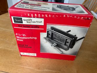 Sears 4 1/4 “ woodworking, vice brand new still in the box