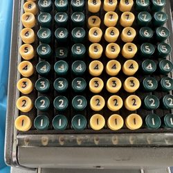 Vintage Protectograph check writer