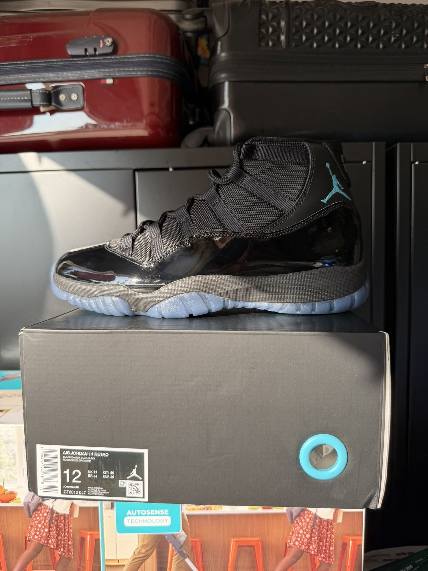 Jordan 11 Gamma Blue Size 12m