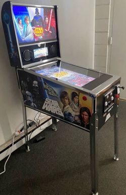 Arcade 1Up Star Wars Virtual Pinball w/Active Backglass Zen & Arcade Pinball