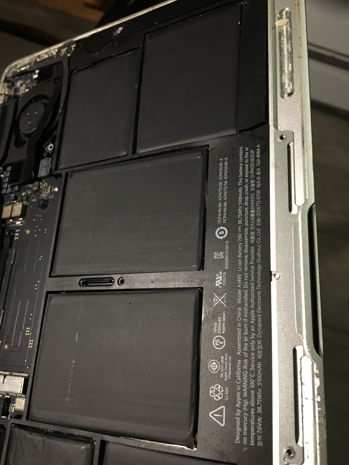 MacBook AIR battery 2013